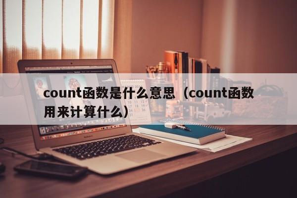 count函数是什么意思(count函数用来计算什么)